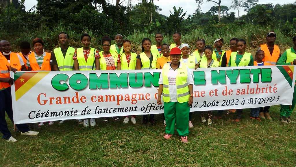 Le maire Pr Marthe Isabelle Abolo Minko Edandé lance l’opération « tout Niéte propre »
