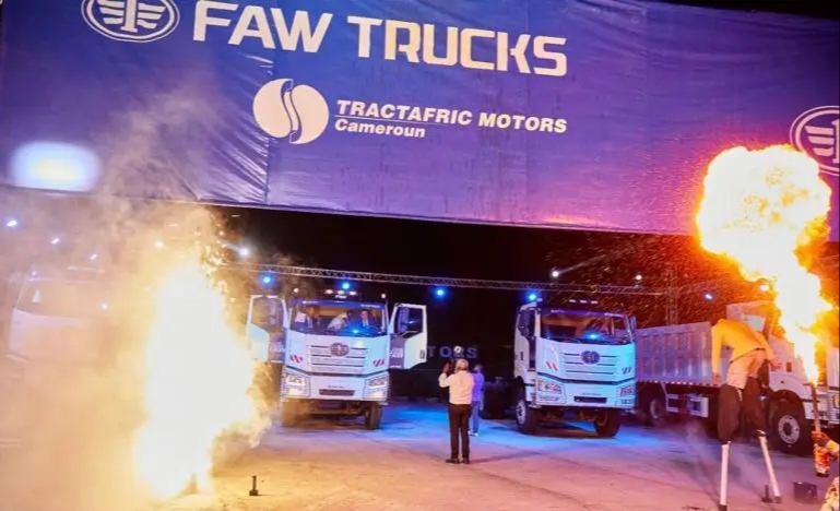 FAW Trucks et Tractafric Motors Cameroun